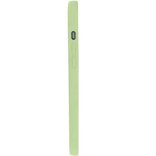 Mobiparts Silicone Cover Apple iPhone 12 Pro Max Pistache Green