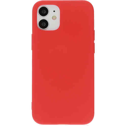 Mobiparts Silicone Cover Apple iPhone 12 Mini Scarlet Red