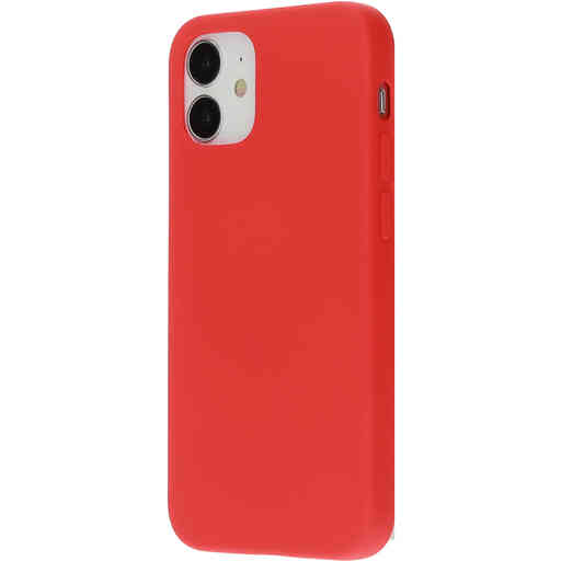 Mobiparts Silicone Cover Apple iPhone 12 Mini Scarlet Red