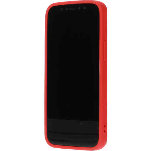 Mobiparts Silicone Cover Apple iPhone 12 Mini Scarlet Red