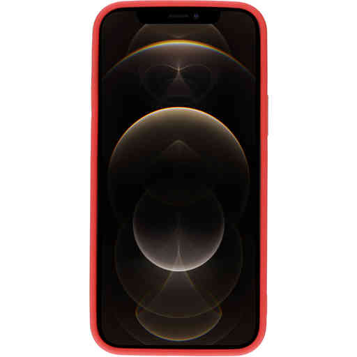 Mobiparts Silicone Cover Apple iPhone 12/12 Pro Scarlet Red