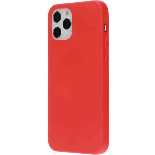 Mobiparts Silicone Cover Apple iPhone 12/12 Pro Scarlet Red