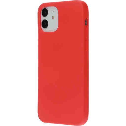 Mobiparts Silicone Cover Apple iPhone 12/12 Pro Scarlet Red