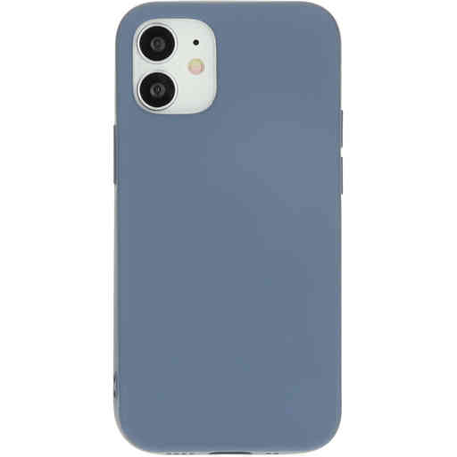 Mobiparts Silicone Cover Apple iPhone 12 Mini Royal Grey