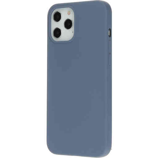 Mobiparts Silicone Cover Apple iPhone 12 Pro Max Royal Grey