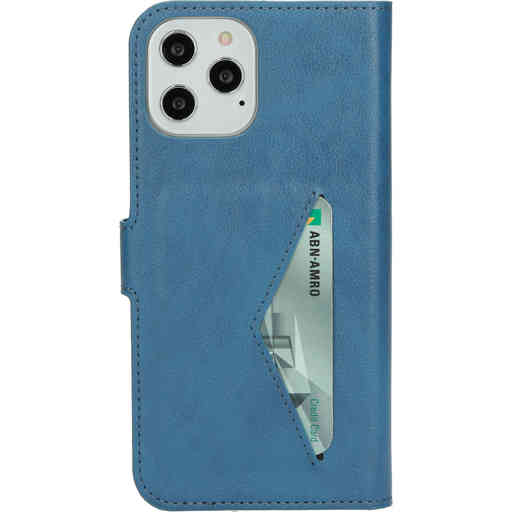 Mobiparts Classic Wallet Case Apple iPhone 12 Pro Max Steel Blue