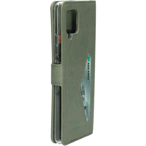 Mobiparts Classic Wallet Case Samsung Galaxy A42 (2020) Stone Green
