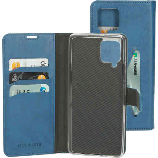 Mobiparts Classic Wallet Case Samsung Galaxy A42 (2020) Steel Blue