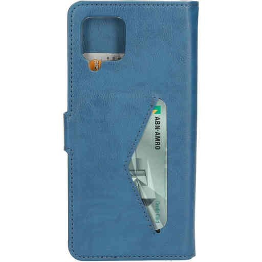 Mobiparts Classic Wallet Case Samsung Galaxy A42 (2020) Steel Blue