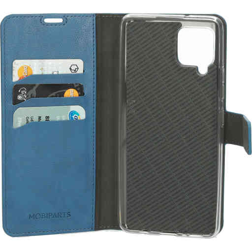 Mobiparts Classic Wallet Case Samsung Galaxy A42 (2020) Steel Blue
