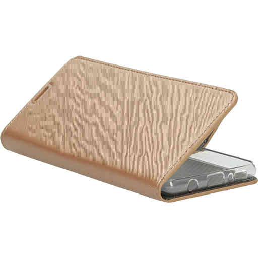 Mobiparts Saffiano Wallet Case Samsung Galaxy A42 (2020) Copper