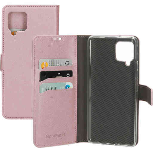 Mobiparts Saffiano Wallet Case Samsung Galaxy A42 (2020) Pink