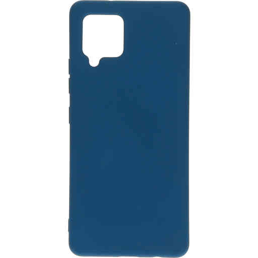 Mobiparts Silicone Cover Samsung Galaxy A42 (2020) Blueberry Blue