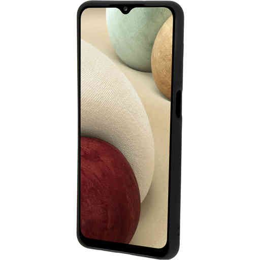 Mobiparts Silicone Cover Samsung Galaxy A12 (2021) Black
