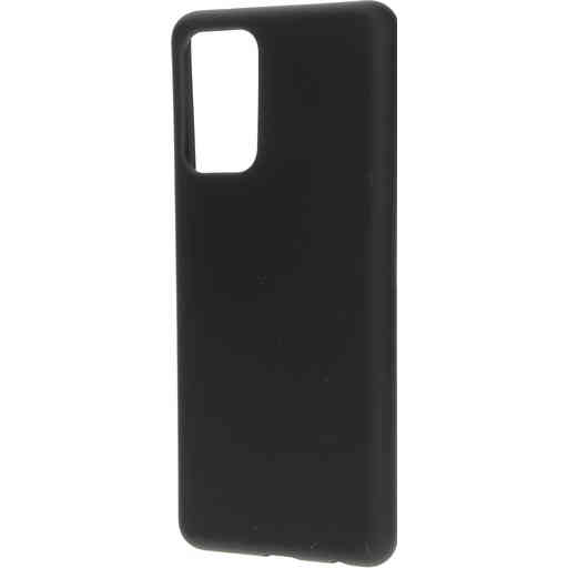 Mobiparts Silicone Cover Samsung Galaxy A72 (2021) 4G/5G Black