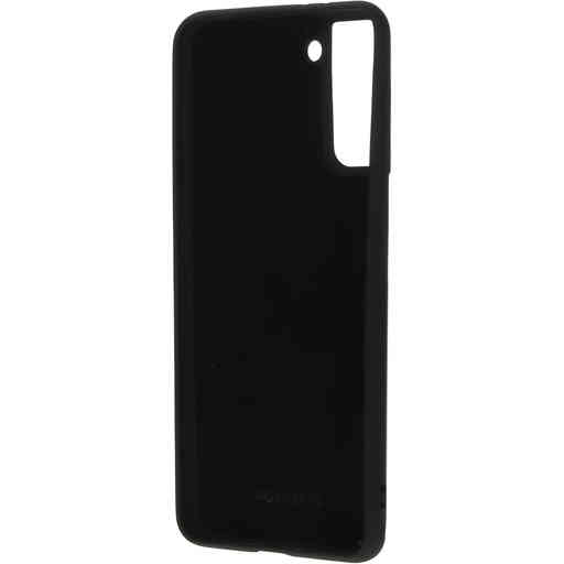 Mobiparts Silicone Cover Samsung Galaxy S21 Plus Black