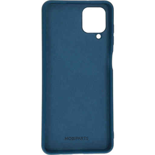 Mobiparts Silicone Cover Samsung Galaxy A12 (2021) Blueberry Blue