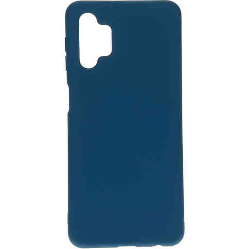 Mobiparts Silicone Cover Samsung Galaxy A32 (2021) 5G Blueberry Blue