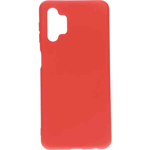 Mobiparts Silicone Cover Samsung Galaxy A32 (2021 5G) Scarlet Red