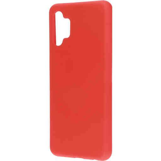 Mobiparts Silicone Cover Samsung Galaxy A32 (2021 5G) Scarlet Red