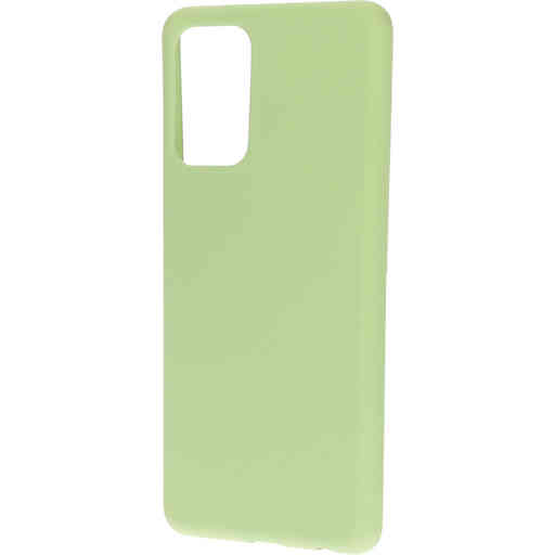 Mobiparts Silicone Cover Samsung Galaxy A72 (2021) 4G/5G Pistache Green
