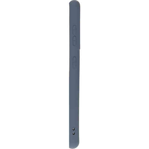 Mobiparts Silicone Cover Samsung Galaxy S21 Royal Grey