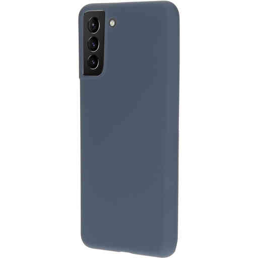 Mobiparts Silicone Cover Samsung Galaxy S21 Plus Royal Grey
