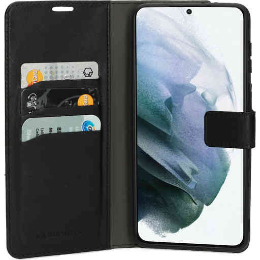 Mobiparts Classic Wallet Case Samsung Galaxy S21 Plus Black