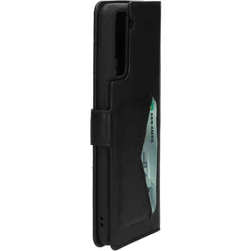 Mobiparts Classic Wallet Case Samsung Galaxy S21 Plus Black