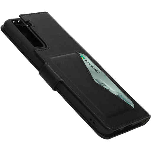 Mobiparts Classic Wallet Case Samsung Galaxy S21 Plus Black