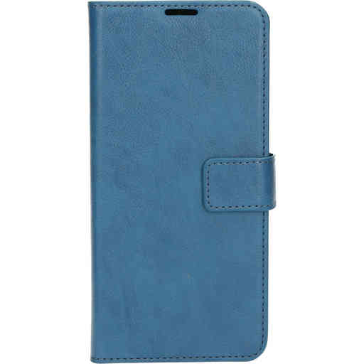 Mobiparts Classic Wallet Case Samsung Galaxy S21 Plus Steel Blue