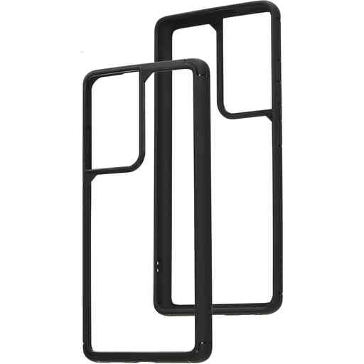 Mobiparts Rugged Clear Case Samsung Galaxy S21 Ultra Black