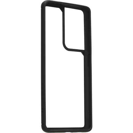 Mobiparts Rugged Clear Case Samsung Galaxy S21 Ultra Black
