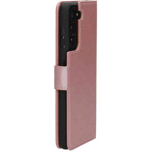 Mobiparts Saffiano Wallet Case Samsung Galaxy S21 Pink