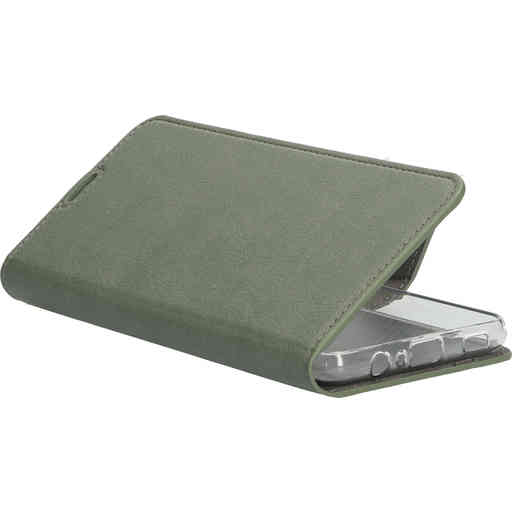 Mobiparts Classic Wallet Case Samsung Galaxy A12 (2021) Stone Green