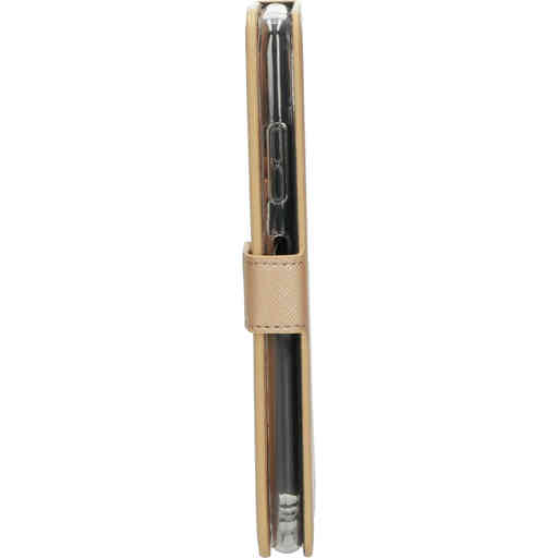 Mobiparts Saffiano Wallet Case Samsung Galaxy A22 5G (2021) Copper