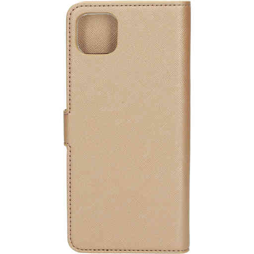Mobiparts Saffiano Wallet Case Samsung Galaxy A22 5G (2021) Copper