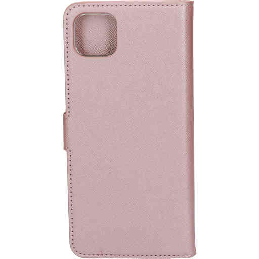 Mobiparts Saffiano Wallet Case Samsung Galaxy A22 5G (2021) Pink