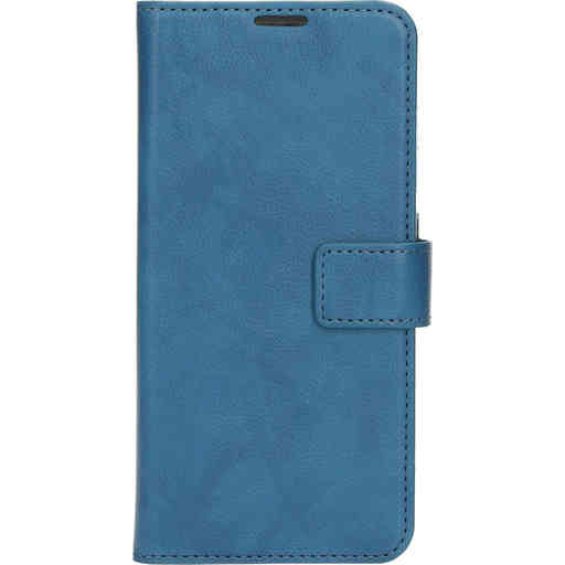 Mobiparts Classic Wallet Case Samsung Galaxy S21 FE (2022) Steel Blue