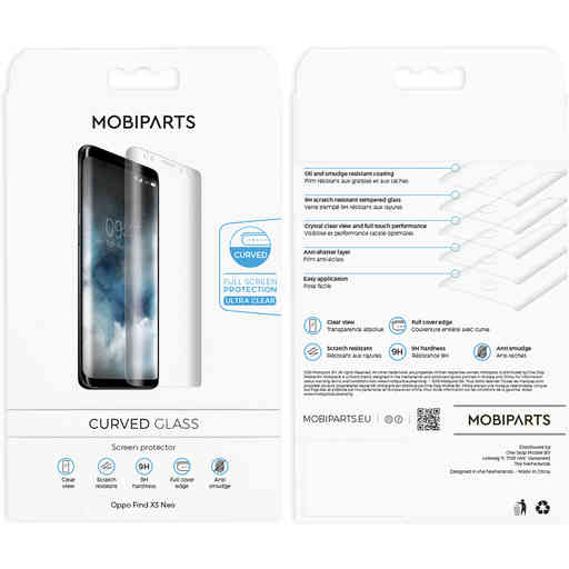 Mobiparts Curved Glass Oppo Find X3 Neo
