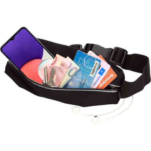 Mobiparts Comfort Fit Sport Belt Samsung Galaxy A22 (2021) Black