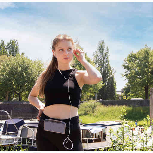 Mobiparts Comfort Fit Sport Belt Samsung Galaxy A22 (2021) Black