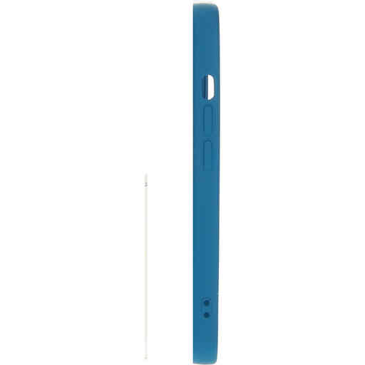 Mobiparts Silicone Cover Apple iPhone 13 Pro Blueberry Blue