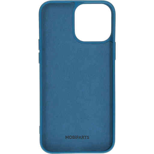Mobiparts Silicone Cover Apple iPhone 13 Pro Max Blueberry Blue