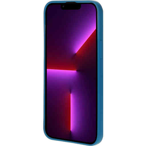 Mobiparts Silicone Cover Apple iPhone 13 Pro Max Blueberry Blue
