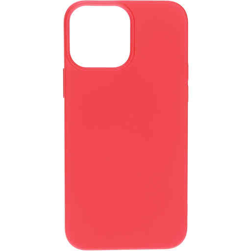 Mobiparts Silicone Cover Apple iPhone 13 Pro Max Scarlet Red