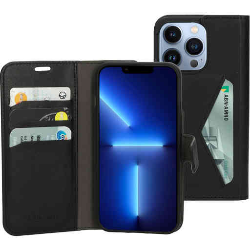 Mobiparts Classic Wallet Case Apple iPhone 13 Pro Black