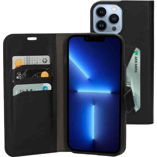 Mobiparts Classic Wallet Case Apple iPhone 13 Pro Max Black
