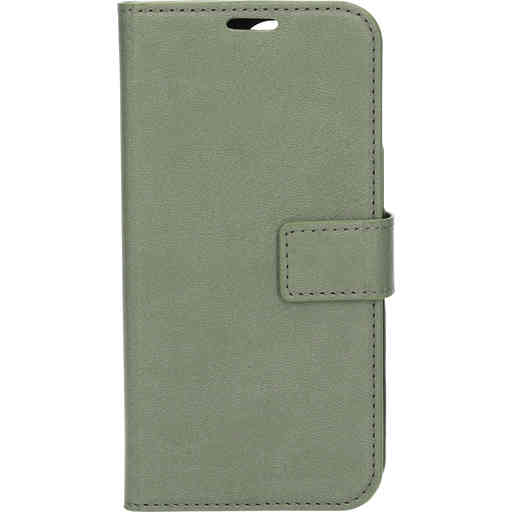 Mobiparts Classic Wallet Case Apple iPhone 13 Pro Stone Green