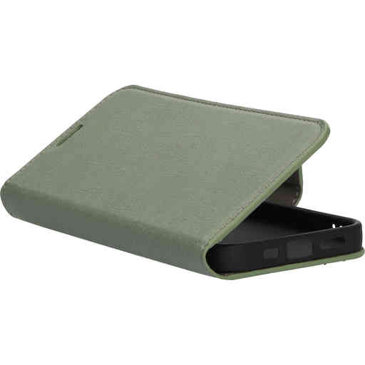 Mobiparts Classic Wallet Case Apple iPhone 13 Pro Stone Green